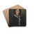 Margaret Seton (1805-1870) by Carl Stefan Bennet Drink Coasters - set of 4