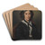 Margaret Seton (1805-1870) by Carl Stefan Bennet Art Drink Coaster set