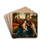 The Rest on the Flight into Egypt with Saint John the Baptist by Fra Bartolomeo Drink Coasters - set of 4 The Rest on the Flight into Egypt with Saint John the Baptist by Fra Bartolomeo Drink Coasters - set of 4