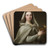 Charlotta Fredrika Sparre as Vestal by Donat Nonnotte Art Drink Coaster set
