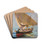 Camino De La Pesca. Valencia (Setting Out To Sea. Valencia) by Joaqun Sorolla Drink Coasters - set of 4