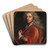 Self-Portrait by Hendrik Van Limborch Art Drink Coaster set
