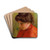 Gabrielle en Rouge by Pierre-Auguste Renoir Drink Coasters - set of 4 Gabrielle en Rouge by Pierre-Auguste Renoir Drink Coasters - set of 4