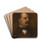 Grover Cleveland by Eastman Johnson Drink Coasters - set of 4