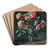 Stillife with Roses by Josef Stoitzner Art Drink Coaster set Stillife with Roses by Josef Stoitzner Art Drink Coaster set