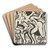 Stafettenluferinnen by Ernst Ludwig Kirchner Art Drink Coaster set