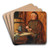 Stillvergngt by Eduard von Grtzner Art Drink Coaster set