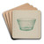 Bowl by John Dana Art Drink Coaster set