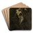 Femme nue (tude) by Jean-Baptiste Carpeaux Art Drink Coaster set