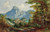 A view of Traunstein and Traunkirchen (1882) by Ferdinand Lepie Art Print Download