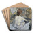 Rousse, dit aussi La Toilette by Henri de Toulouse-Lautrec Art Drink Coaster set Rousse, dit aussi La Toilette by Henri de Toulouse-Lautrec Art Drink Coaster set