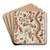 Bedspread by E. Boyd Art Drink Coaster set Bedspread by E. Boyd Art Drink Coaster set