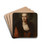 Portrait Of A Lady by Josef Georg Von Edlinger Drink Coasters - set of 4 Portrait Of A Lady by Josef Georg Von Edlinger Drink Coasters - set of 4