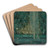 Le jet d'eau, la nuit by Henri Le Sidaner Art Drink Coaster set Le jet d'eau, la nuit by Henri Le Sidaner Art Drink Coaster set