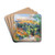 The Bend in the Road by Paul Czanne Drink Coasters - set of 4 The Bend in the Road by Paul Czanne Drink Coasters - set of 4