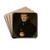 Portrait of a man  Dr. Werner by Jan Sikorski Drink Coasters - set of 4