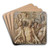 Bacchantenzug (Triumph des Bacchus) by Jacob Jordaens Art Drink Coaster set Bacchantenzug (Triumph des Bacchus) by Jacob Jordaens Art Drink Coaster set