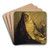 Madonna of the Rose by Pascal-Adolphe-Jean Dagnan-Bouveret Art Drink Coaster set