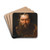 Portrait Of A Bearded Man by Giuseppe Nogari Drink Coasters - set of 4 Portrait Of A Bearded Man by Giuseppe Nogari Drink Coasters - set of 4