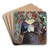 Model in the Garden by Edvard Munch Art Drink Coaster set