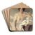 Portrait of Lady Nanne Schrader, ne Wiborg by Giovanni Boldini Art Drink Coaster set Portrait of Lady Nanne Schrader, ne Wiborg by Giovanni Boldini Art Drink Coaster set