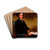 Portrait of a Gentleman by Charles Loring Elliott Drink Coasters - set of 4