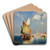 The Grand Canal, Venice by Thomas Moran Art Drink Coaster set