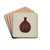Pocket Flask by Chris Makrenos Drink Coasters - set of 4 Pocket Flask by Chris Makrenos Drink Coasters - set of 4