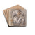 A Seated Prophet, Holding A Book by Giuseppe Cesari Drink Coasters - set of 4