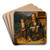 Der Bettler by Franz Eybl Art Drink Coaster set