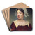 Portrait de Pauline Granger (1833-1913), socitaire de la Comdie-Franaise by Louise Abbma Art Drink Coaster set Portrait de Pauline Granger (1833-1913), socitaire de la Comdie-Franaise by Louise Abbma Art Drink Coaster set