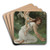 Venus And Cupid by Guillaume Seignac Art Drink Coaster set