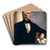John Tyler by George Peter Alexander Healy Art Drink Coaster set