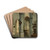 Interior of the Oude Kerk, Delft by Hendrick Cornelisz. van Vliet Drink Coasters - set of 4 Interior of the Oude Kerk, Delft by Hendrick Cornelisz. van Vliet Drink Coasters - set of 4