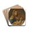 The Madonna And Child With The Infant Saint John The Baptist by Francesco de Mura Drink Coasters - set of 4