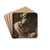 Trompe l'Oeil with a Bust of Venus by Caesar Van Everdingen Drink Coasters - set of 4 Trompe l'Oeil with a Bust of Venus by Caesar Van Everdingen Drink Coasters - set of 4