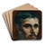 Herrenbildnis by Josef Engelhart Art Drink Coaster set