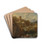 Italian Landscape by Nicolaes Pietersz. Berchem Drink Coasters - set of 4 Italian Landscape by Nicolaes Pietersz. Berchem Drink Coasters - set of 4