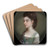 Portrait of a Lady by James Scouler Art Drink Coaster set