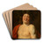 Bacchus by Jacob Jordaens Art Drink Coaster set