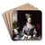 Portrait of Queen Charlotte by Benjamin West Art Drink Coaster set