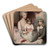 Portrait of A Family by Gilbert Stuart Art Drink Coaster set
