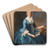 Portrait Of Miss Finch by Allan Ramsay Art Drink Coaster set
