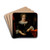 Portrait of a lady by Nicolaes Maes Drink Coasters - set of 4
