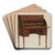 Roll-top Desk by M. Rosenshield-von-Paulin Art Drink Coaster set Roll-top Desk by M. Rosenshield-von-Paulin Art Drink Coaster set