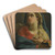 Madonna Annunciate by Gaetano Gandolfi Art Drink Coaster set