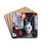 Tulips In A White Vase by Samuel John Peploe Drink Coasters - set of 4