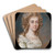 Portrait of a Lady by James Scouler Art Drink Coaster set