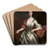 Portrait Of Lady Susanna Campbell, Ne Bernard (D. 1751) by Allan Ramsay Art Drink Coaster set