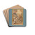 The Annunciation by Jan Boeckhorst Drink Coasters - set of 4